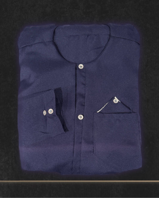 Dark Indigo West African 2 Piece