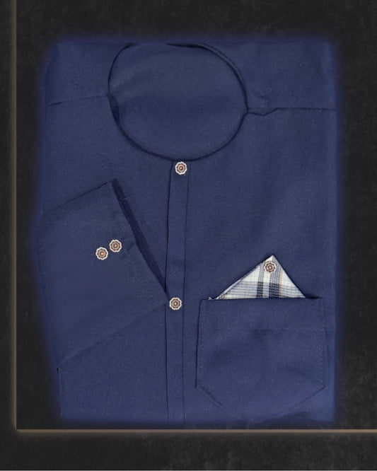 Navy West African 2 Piece